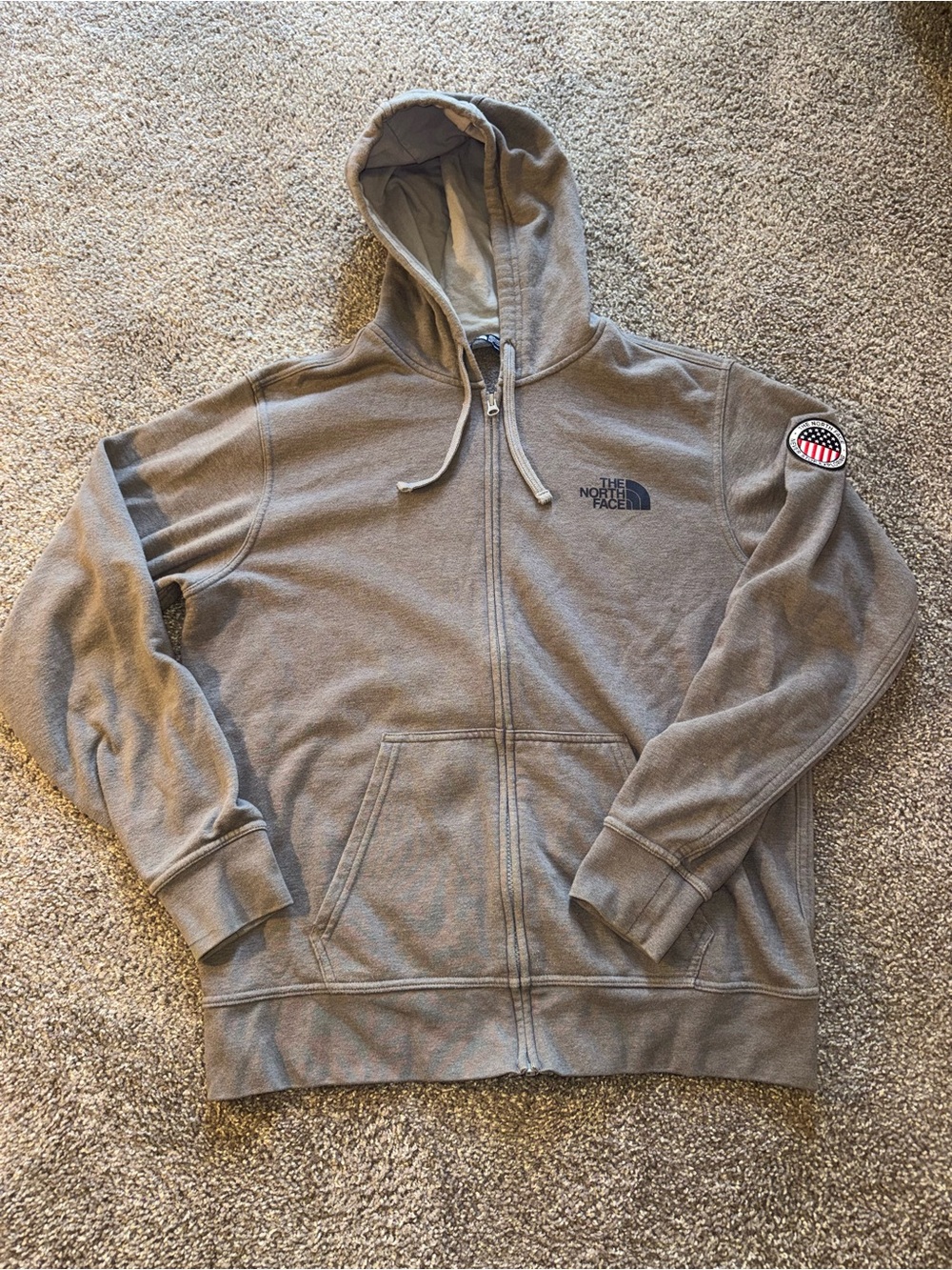 The North Face USA Full Zip Hoodie - Size L